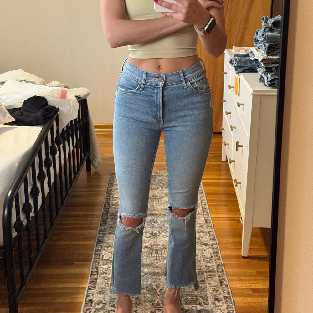 Cropped MOTHER Jeans